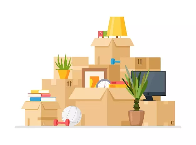 Déménagement illustration maison