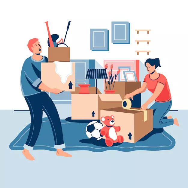 Déménagement maison design