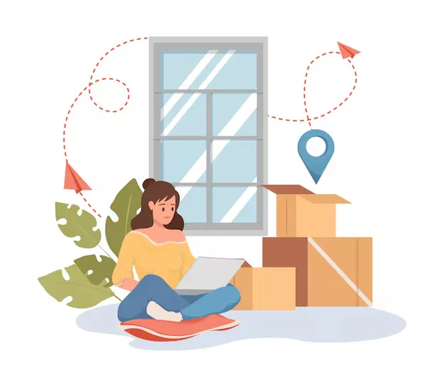 femme-passer-commande-illustration-dessin-anime-plat-ordinateur-portable-transport-fret-service-demenagement_94753-2428